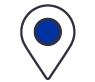 Icon - an illustration of a location marker on a map. 