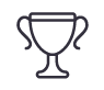 icon - an illustration of a trophy. 