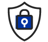 icon of a lock and shield 