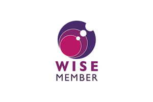 Logo - WISE member. 