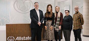 Allstate NI employees participate in Startacus. 