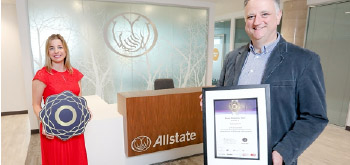 Allstate NI employes participate in Startacus. 